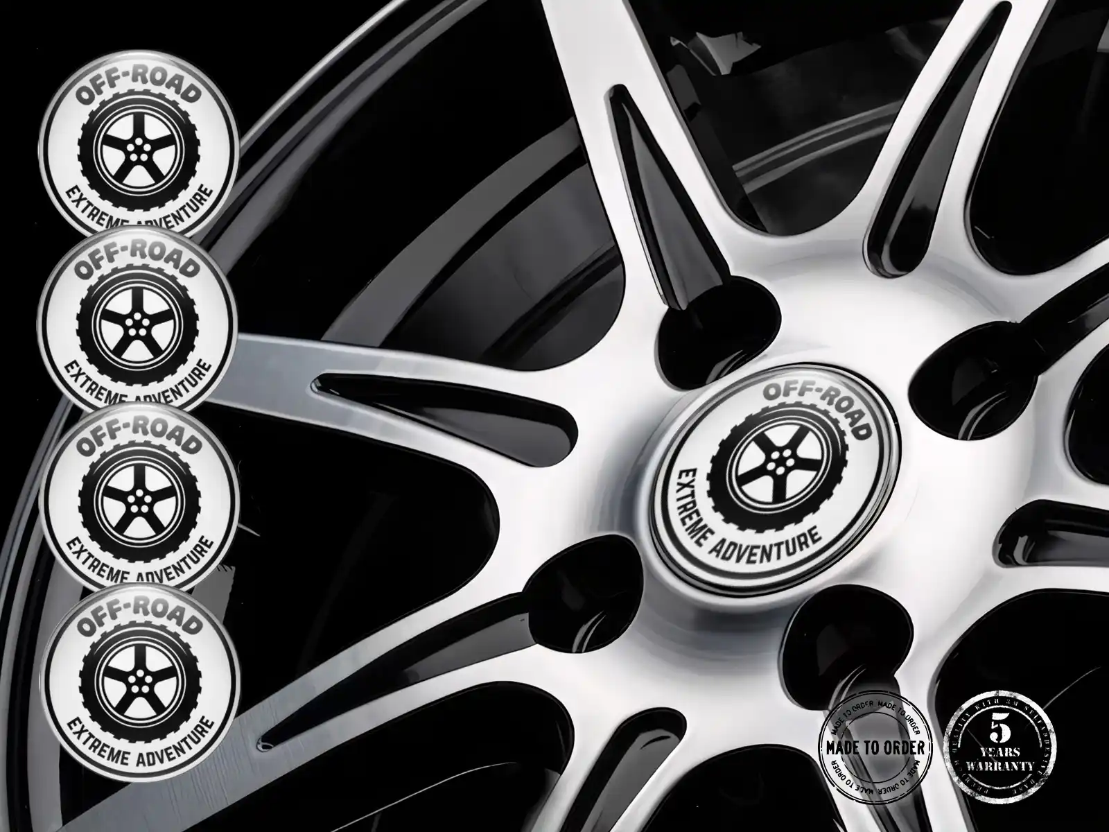 Wheel sticker Luxury Edition High-End Labels for Cars